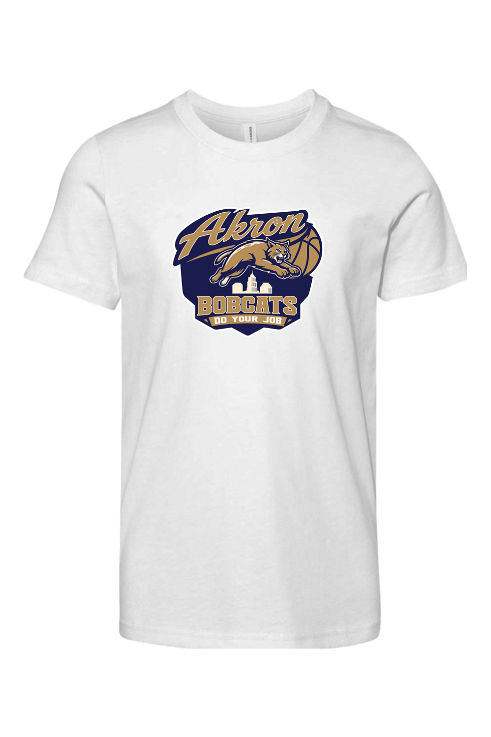 Arkron Bobcats Basketball Youth Lifestyle T-Shirt Signature Lacrosse