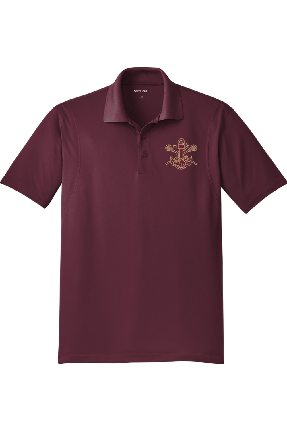 Arlington Lagrange LC Adult Embroidered Athletic Polo Signature Lacrosse