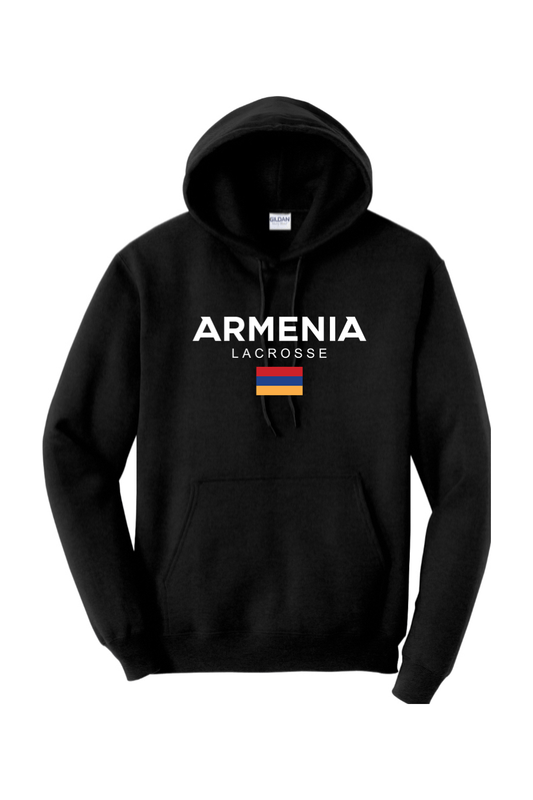Armenia Lacrosse Adult Heavyweight Hoodie Signature Lacrosse