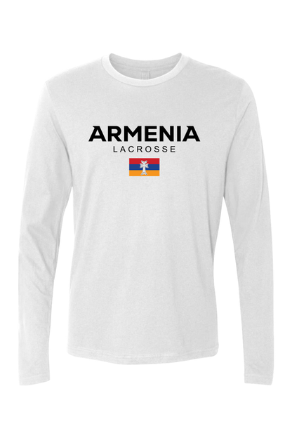 Armenia Lacrosse Adult Long Sleeve T-Shirt Signature Lacrosse