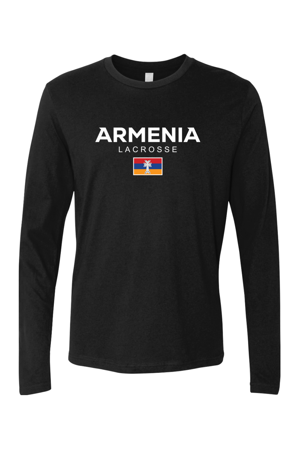 Armenia Lacrosse Adult Long Sleeve T-Shirt Signature Lacrosse