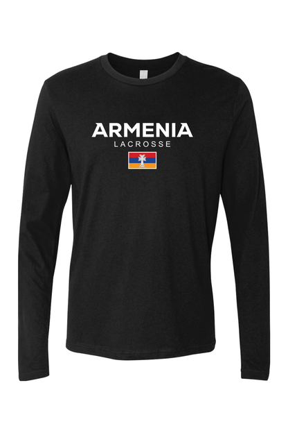 Armenia Lacrosse Adult Long Sleeve T-Shirt Signature Lacrosse