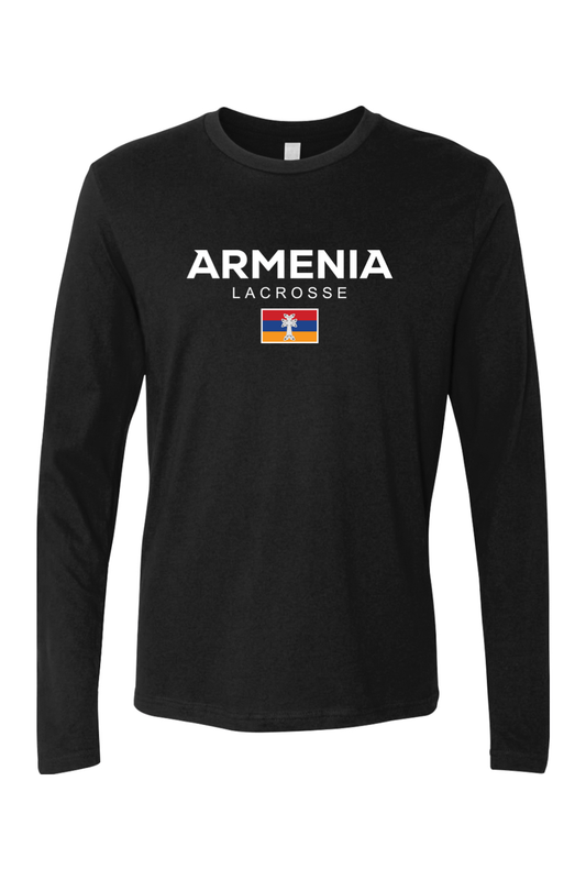 Armenia Lacrosse Adult Long Sleeve T-Shirt Signature Lacrosse