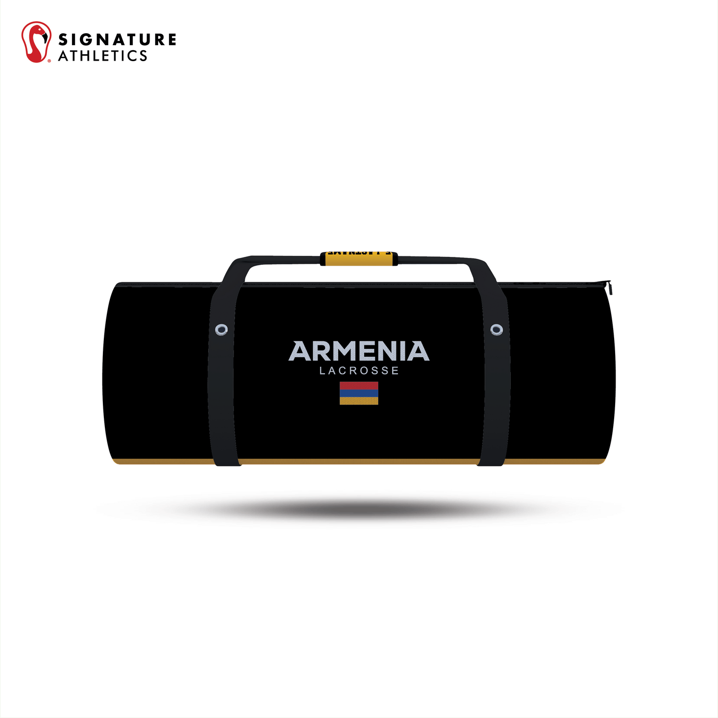 Armenia Lacrosse Customizable Large Equipment Duffel Bag Signature Lacrosse