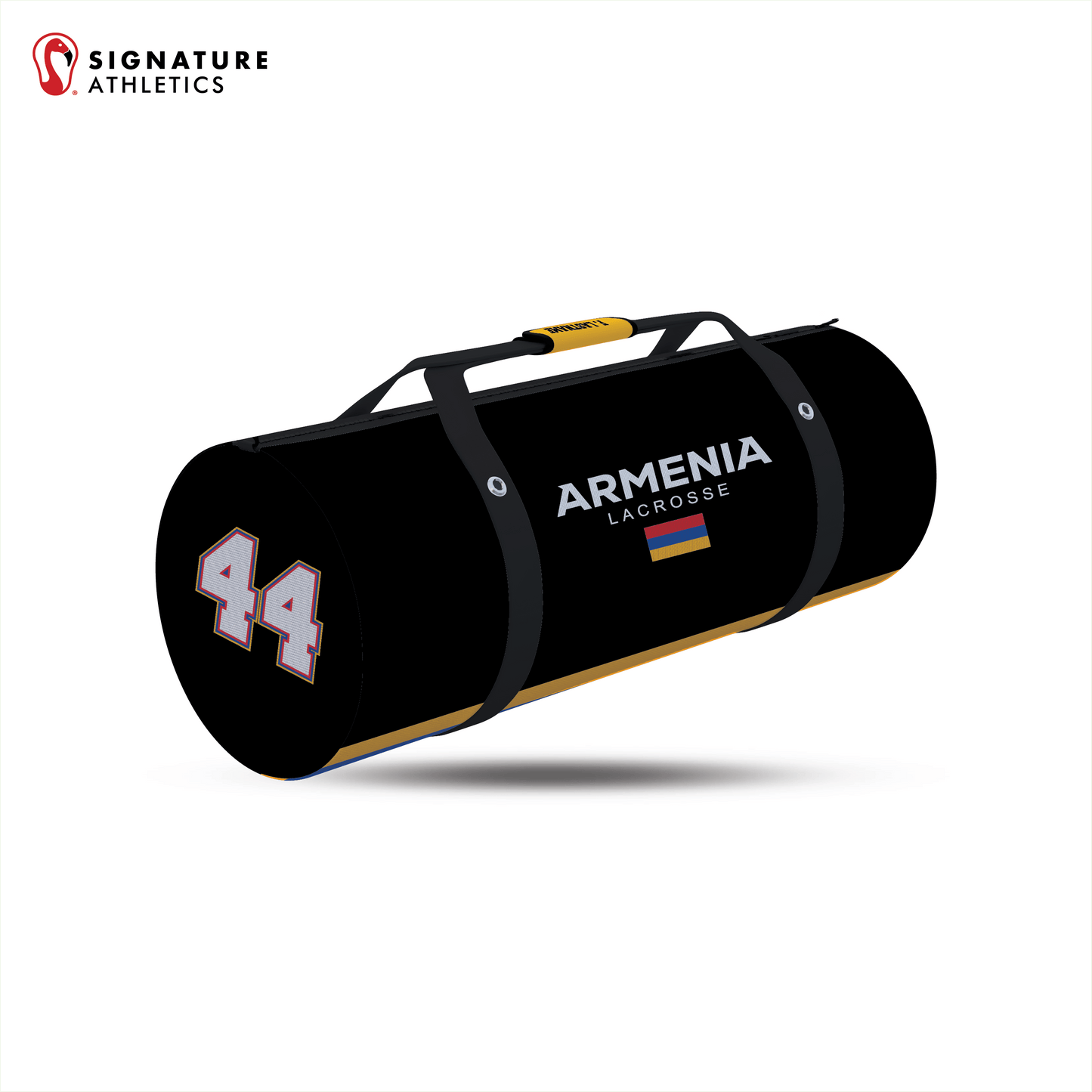 Armenia Lacrosse Customizable Large Equipment Duffel Bag Signature Lacrosse