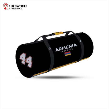 Armenia Lacrosse Customizable Large Equipment Duffel Bag Signature Lacrosse