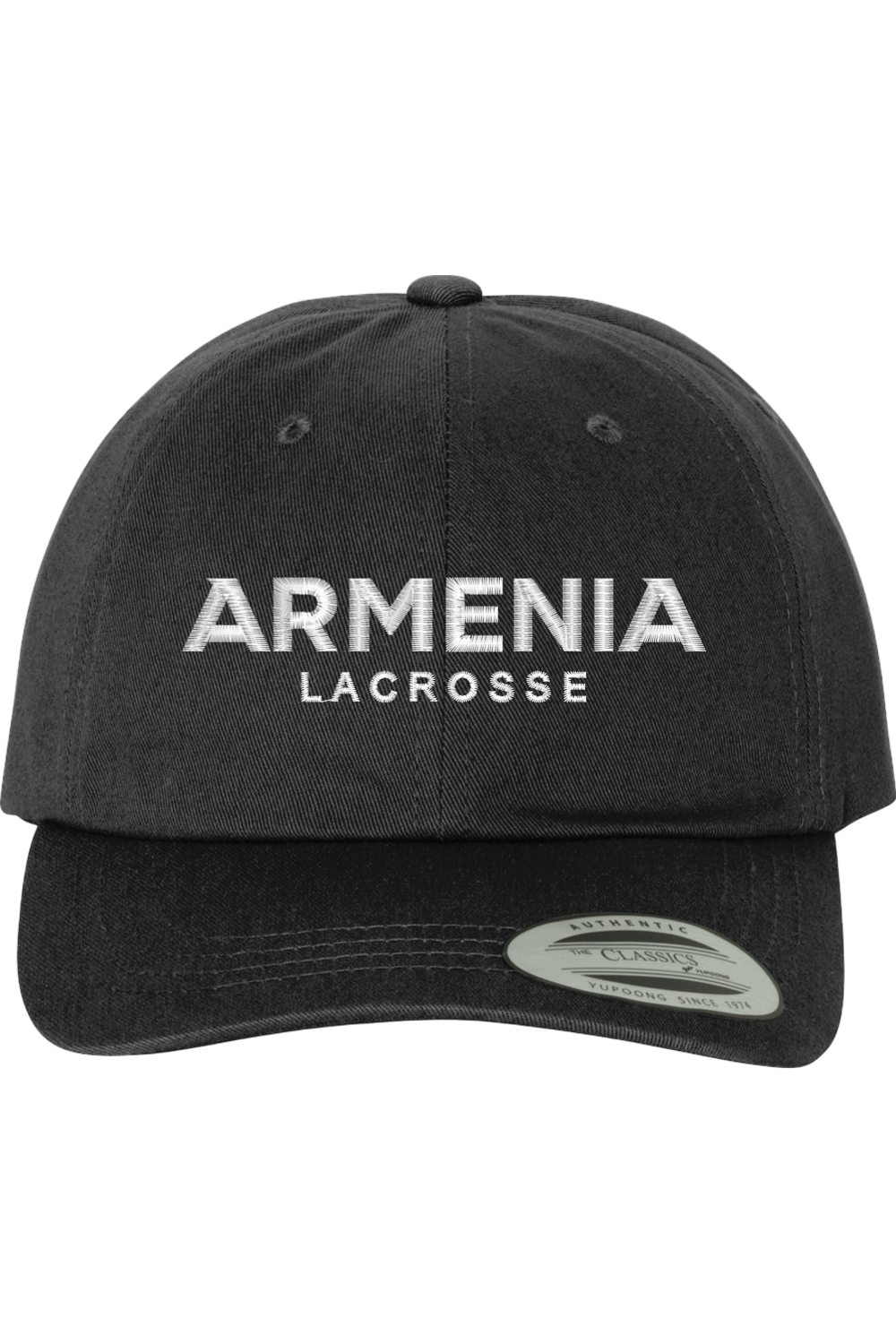 Armenia Lacrosse Embroidered Dad Hat Signature Lacrosse