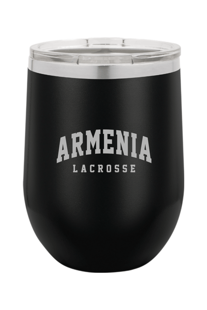 Armenia Lacrosse Insulated Wine Tumbler Signature Lacrosse