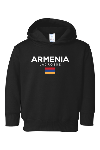 Armenia Lacrosse Toddler Fleece Hoodie Signature Lacrosse