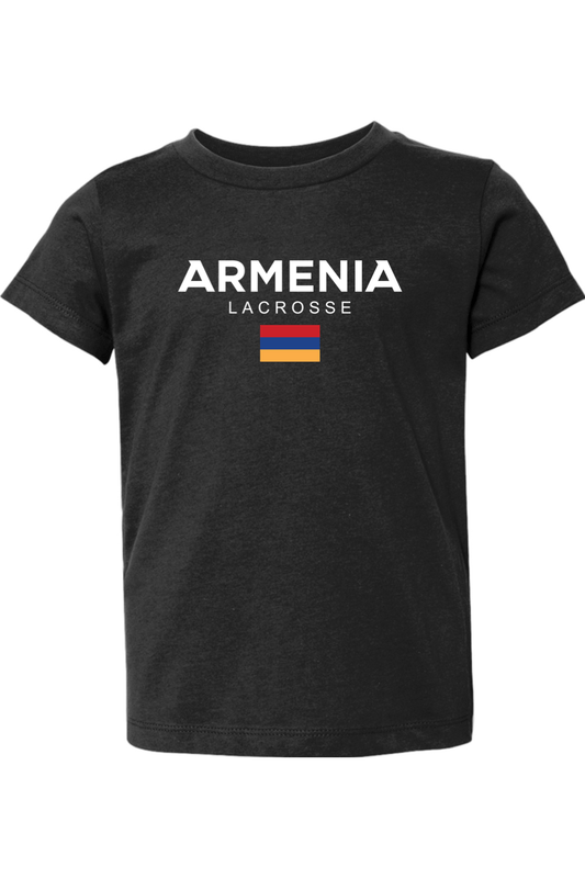 Armenia Lacrosse Toddler T-Shirt Signature Lacrosse