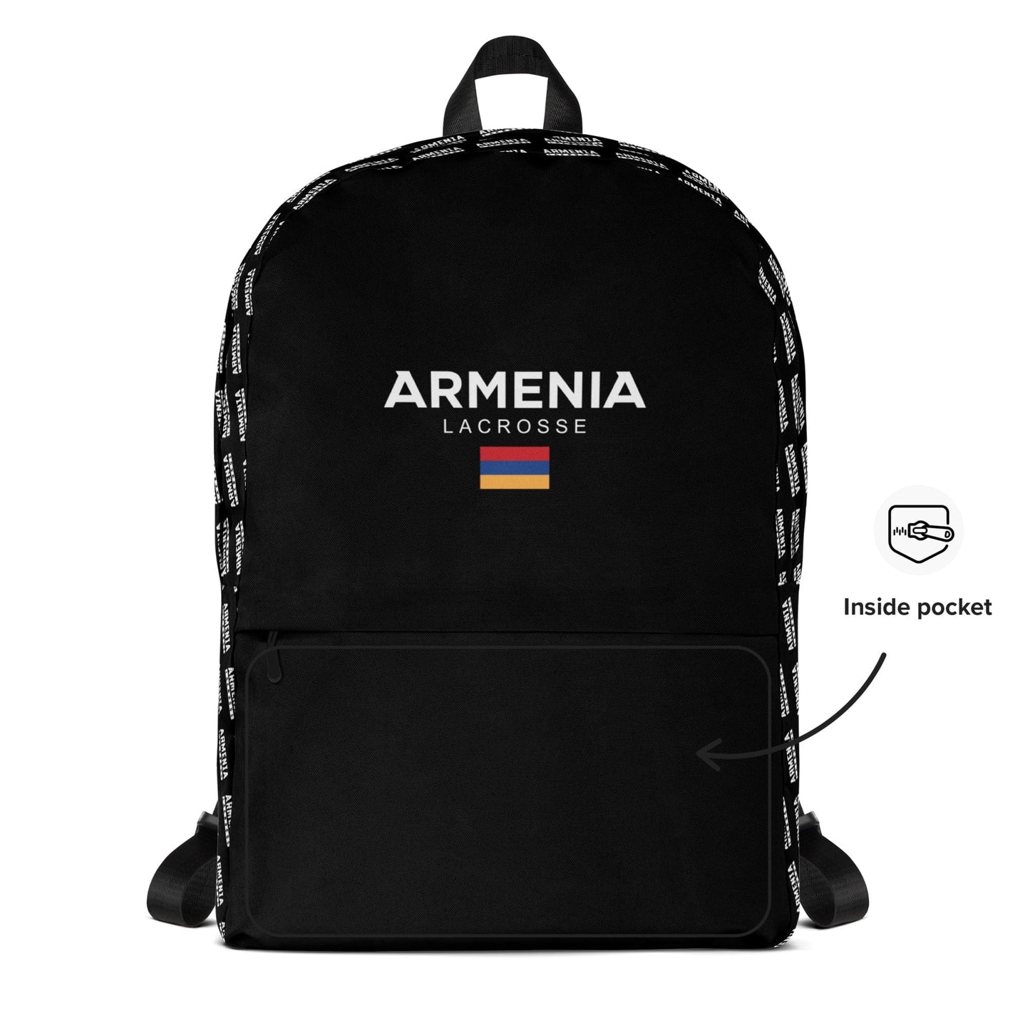 Armenia Lacrosse Travel Backpack Signature Lacrosse