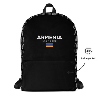 Armenia Lacrosse Travel Backpack Signature Lacrosse