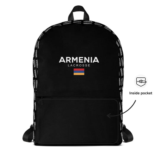 Armenia Lacrosse Travel Backpack Signature Lacrosse