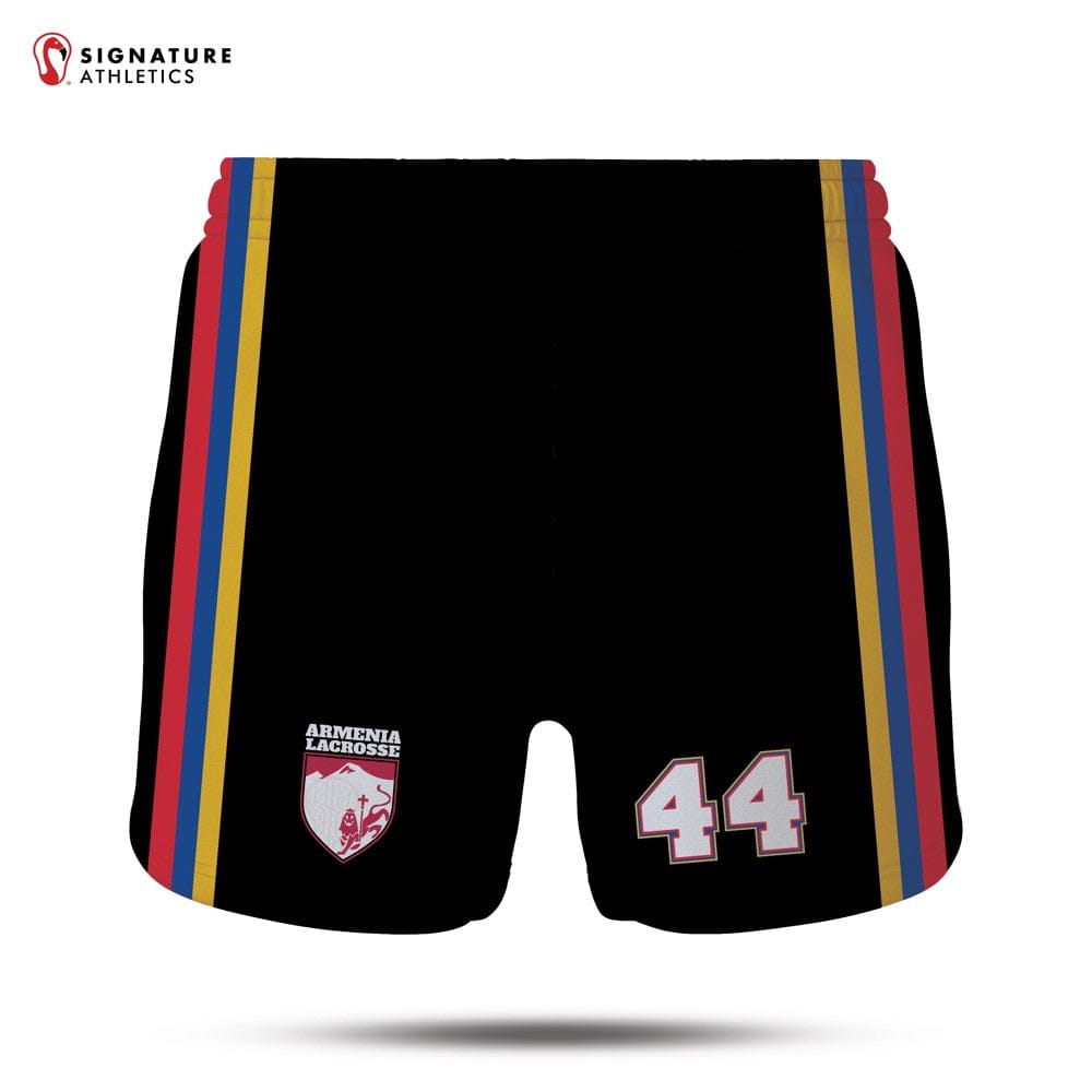Armenia Lacrosse Women's Goalie Shorts Dark Signature Lacrosse