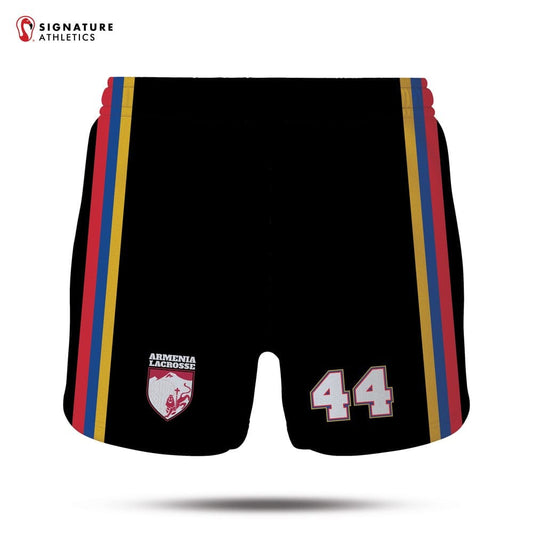 Armenia Lacrosse Women's Goalie Shorts Dark Signature Lacrosse