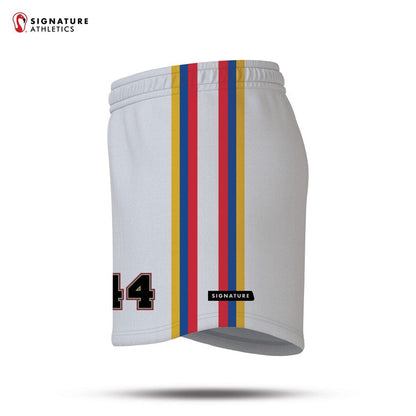 Armenia Lacrosse Women's Goalie Shorts White Signature Lacrosse