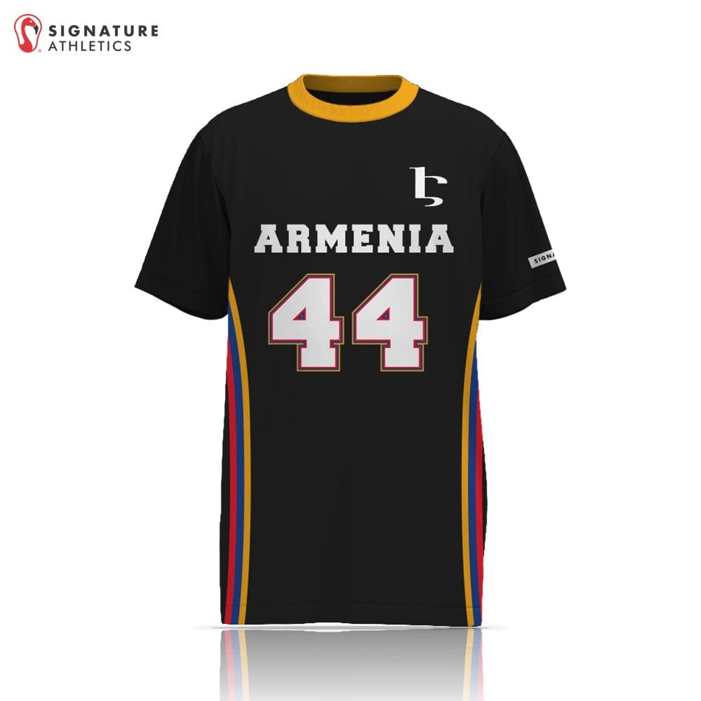 Armenia Lacrosse Women's Player Short Sleeve Tech Tee Dark Signature Lacrosse