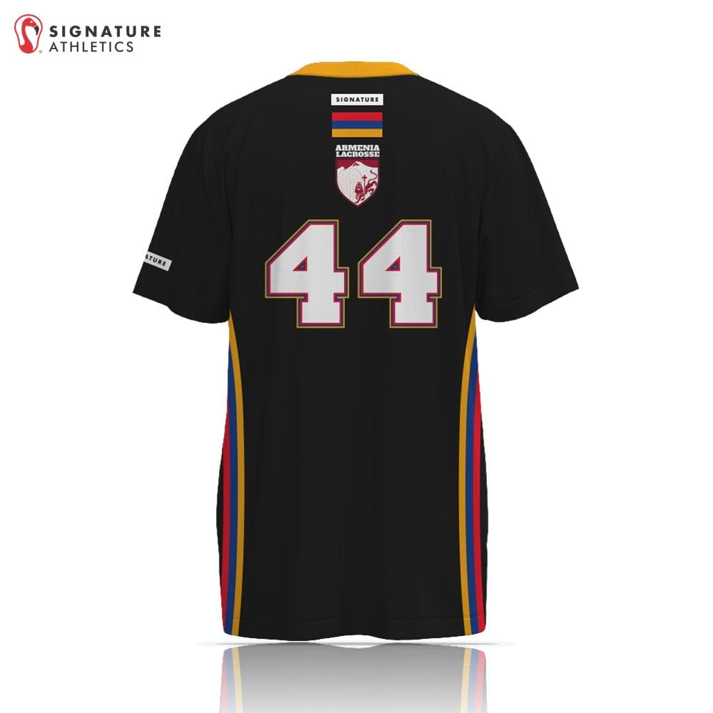 Armenia Lacrosse Women's Player Short Sleeve Tech Tee Dark Signature Lacrosse