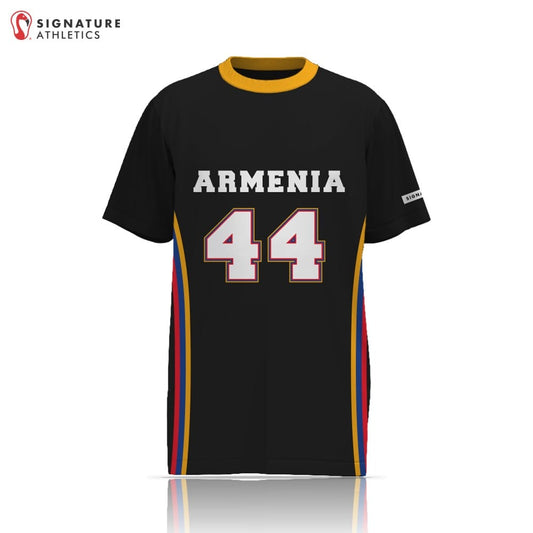 Armenia Lacrosse Women's Player Short Sleeve Tech Tee Dark Signature Lacrosse