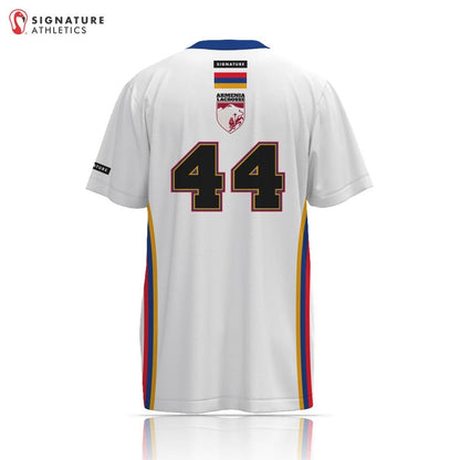 Armenia Lacrosse Women's Player Short Sleeve Tech Tee White Signature Lacrosse