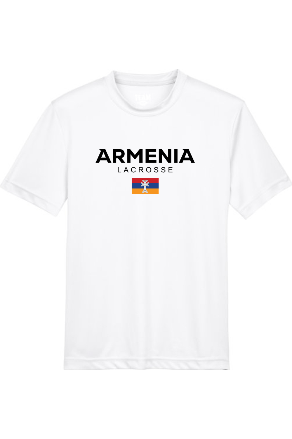 Armenia Lacrosse Youth Athletic T-Shirt Signature Lacrosse