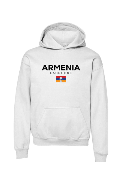 Armenia Lacrosse Youth Hoodie Signature Lacrosse