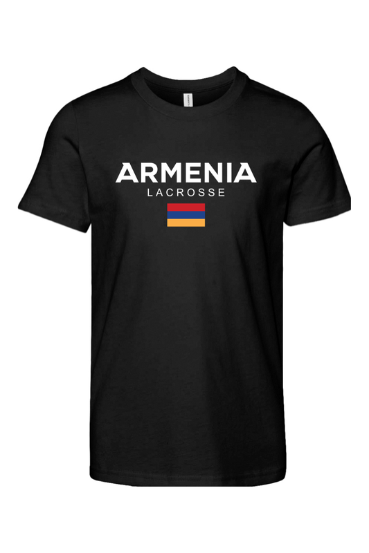 Armenia Lacrosse Youth Lifestyle T-Shirt Signature Lacrosse