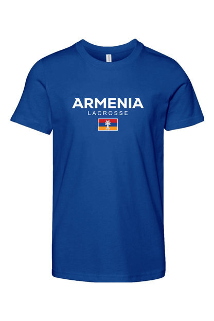Armenia Lacrosse Youth Lifestyle T-Shirt Signature Lacrosse