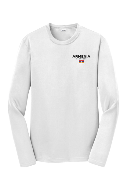 Armenia Lacrosse Youth Long Sleeve T-Shirt Signature Lacrosse