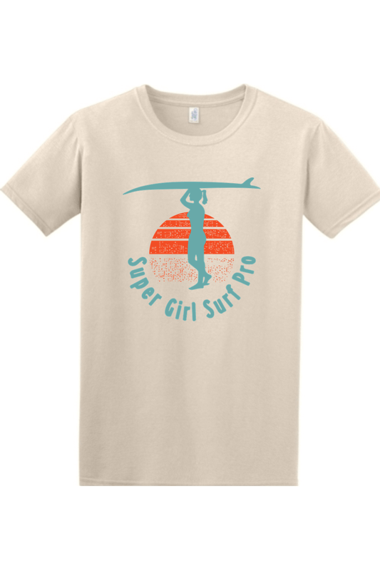 ASA Entertainment Gildan Softstyle T-Shirt - Surf Girl Signature Lacrosse