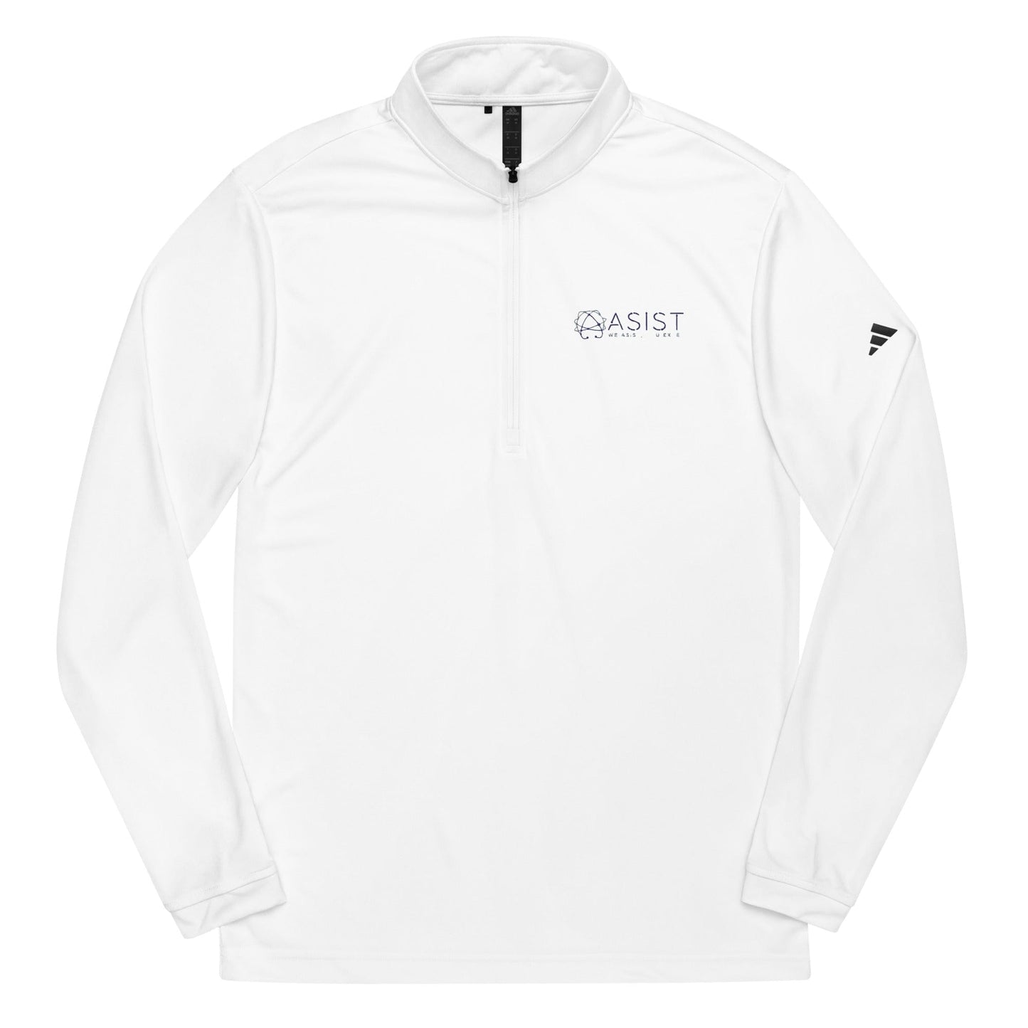 ASIST Embroidered adidas Quarter Zip Pullover Signature Lacrosse