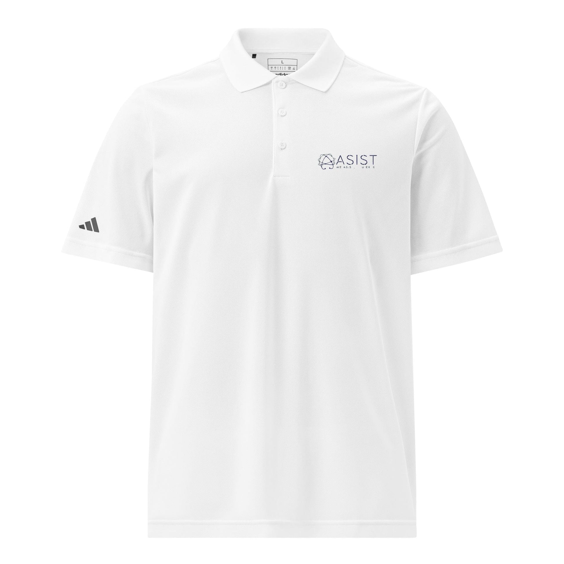 ASIST Embroidered adidas Sport Polo Shirt Signature Lacrosse