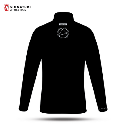 ASIST Men's Black Quarter-Zip Signature Lacrosse