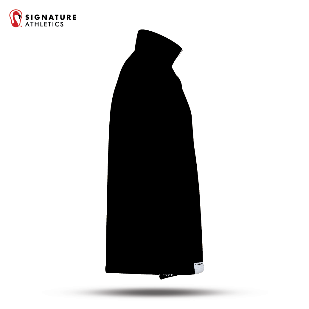 ASIST Men's Black Quarter-Zip Signature Lacrosse