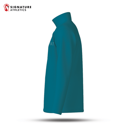 ASIST Men's Green Quarter-Zip Signature Lacrosse