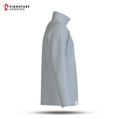 ASIST Men's Silver Quarter-Zip Signature Lacrosse
