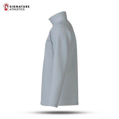 ASIST Men's Silver Quarter-Zip Signature Lacrosse