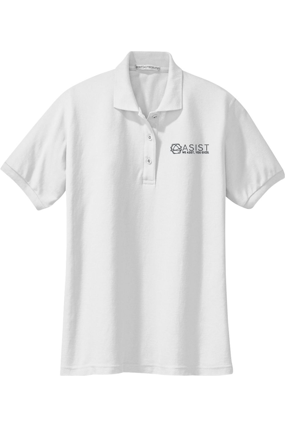 ASIST Port Authority Ladies Silk Touch Polo Signature Lacrosse