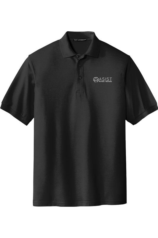 ASIST Port Authority Silk Touch Polo Signature Lacrosse