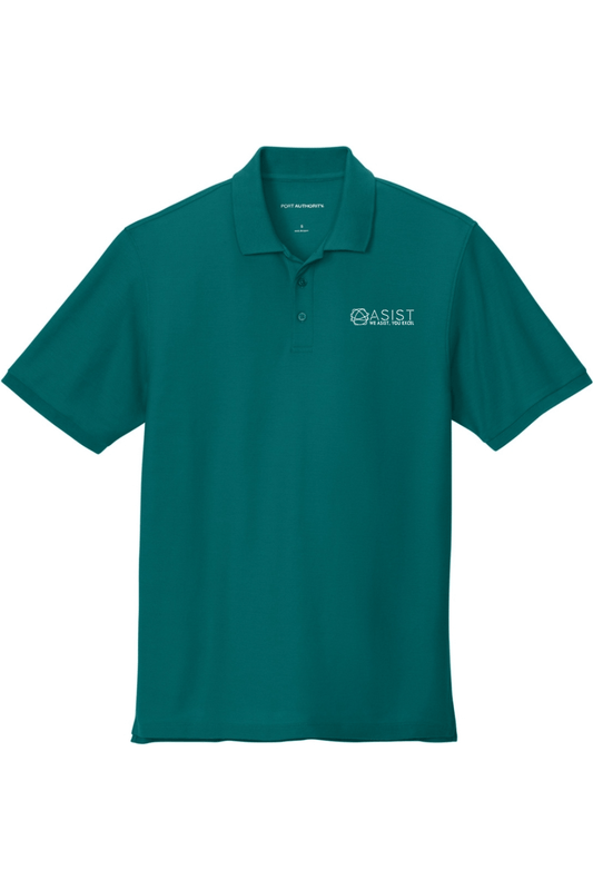 ASIST Port Authority Wearever Signature Pique Polo Signature Lacrosse