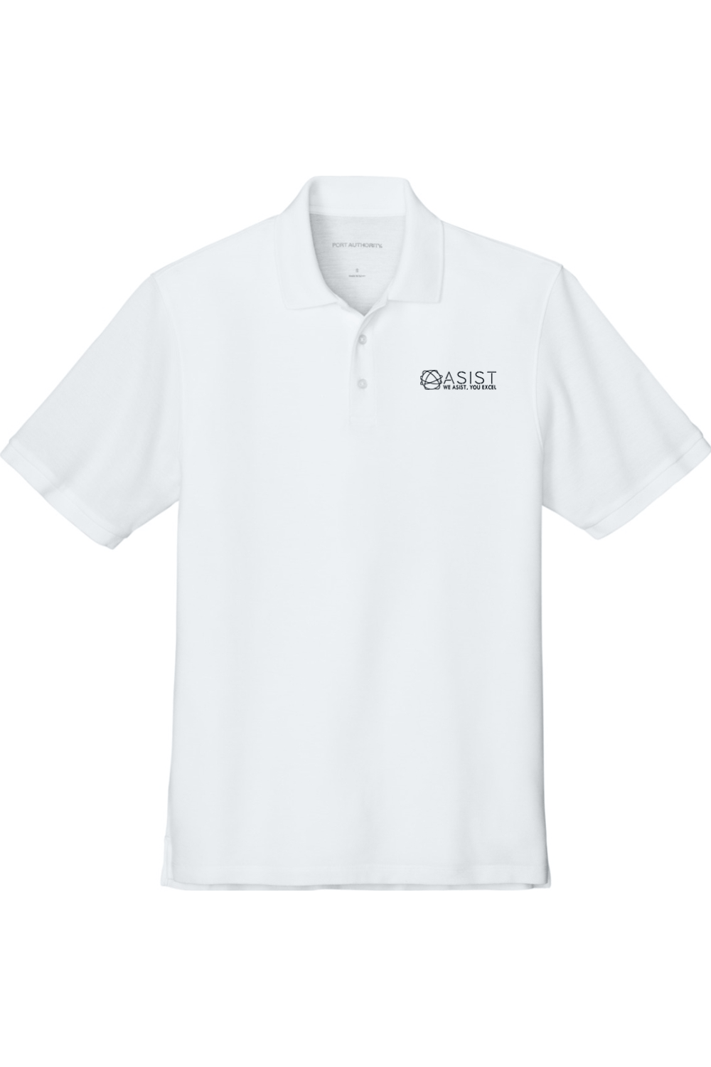 ASIST Port Authority Wearever Signature Pique Polo Signature Lacrosse