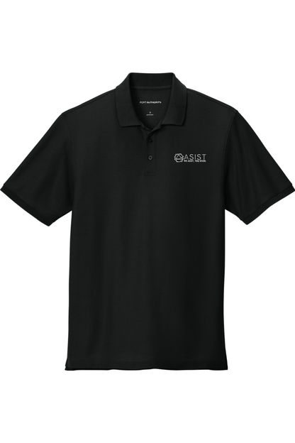 ASIST Port Authority Wearever Signature Pique Polo Signature Lacrosse