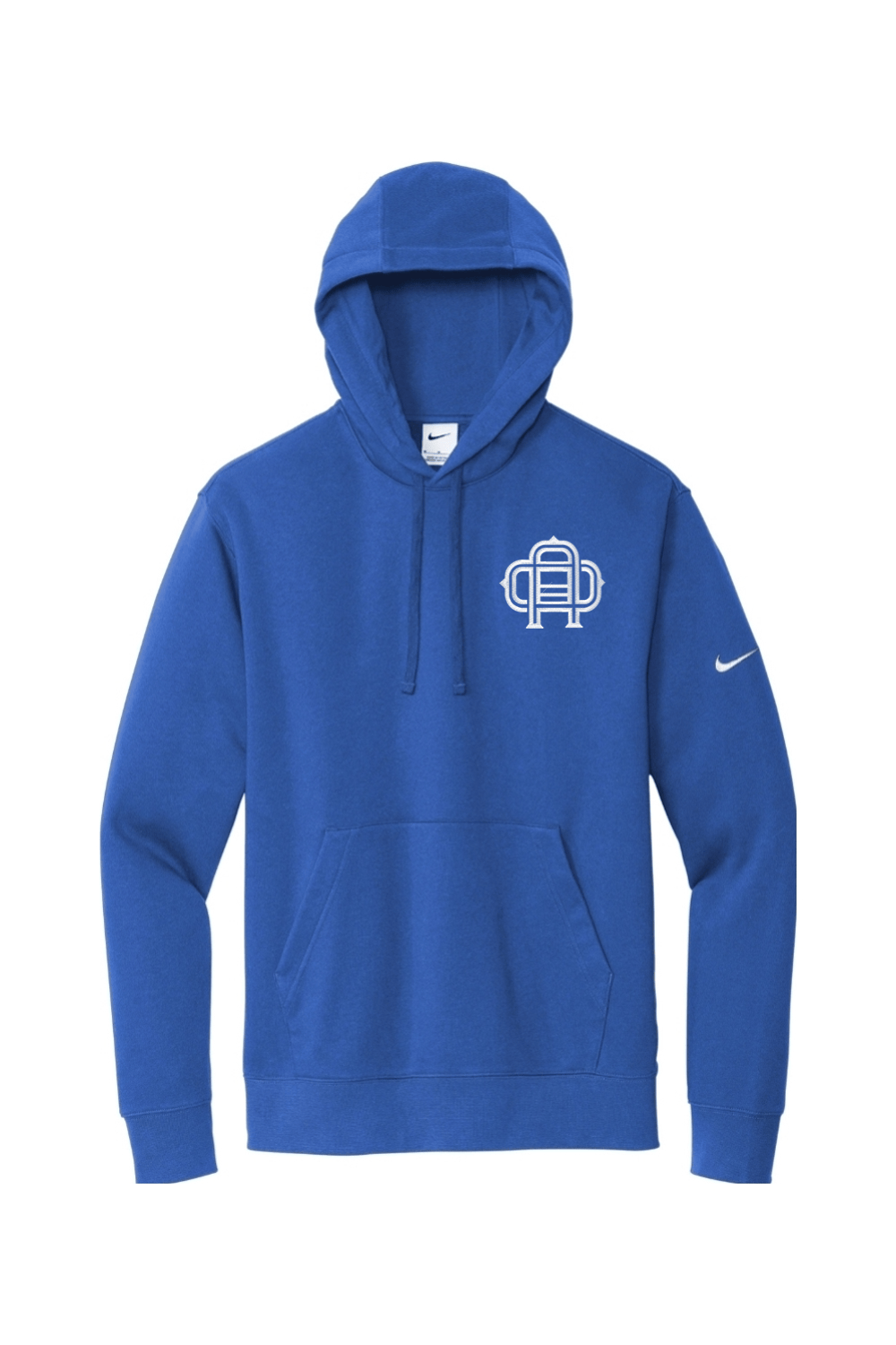 Atletico Orlando Embroidered Nike Club Fleece Sleeve Swoosh Pullover Hoodie Signature Lacrosse