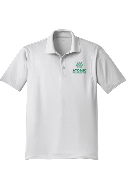 Atomic Volleyball Adult Embroidered Athletic Polo Signature Lacrosse