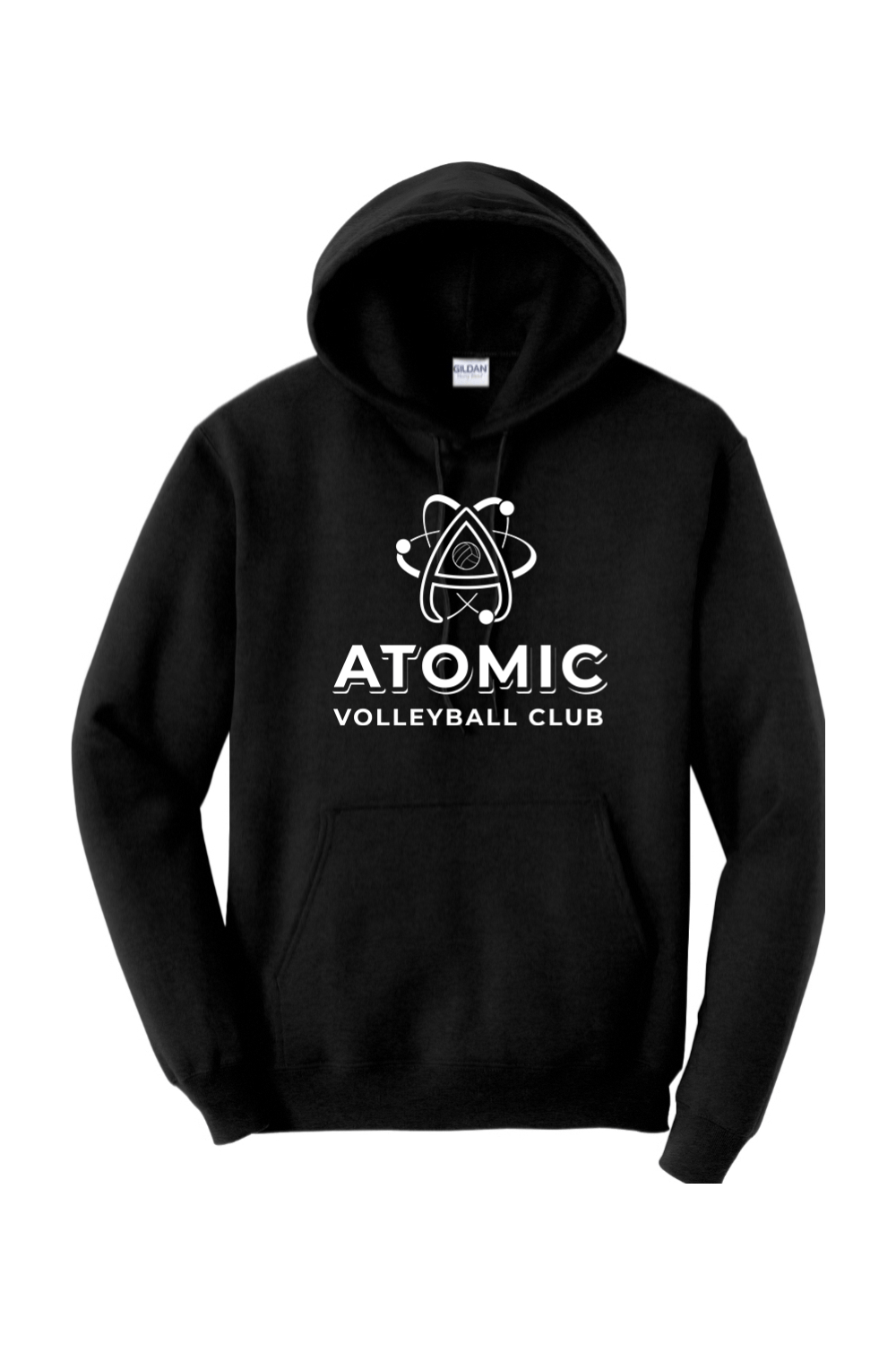 Atomic Volleyball Adult Heavyweight Hoodie Signature Lacrosse