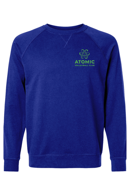 Atomic Volleyball Adult Heavyweight Raglan Long Sleeve Signature Lacrosse