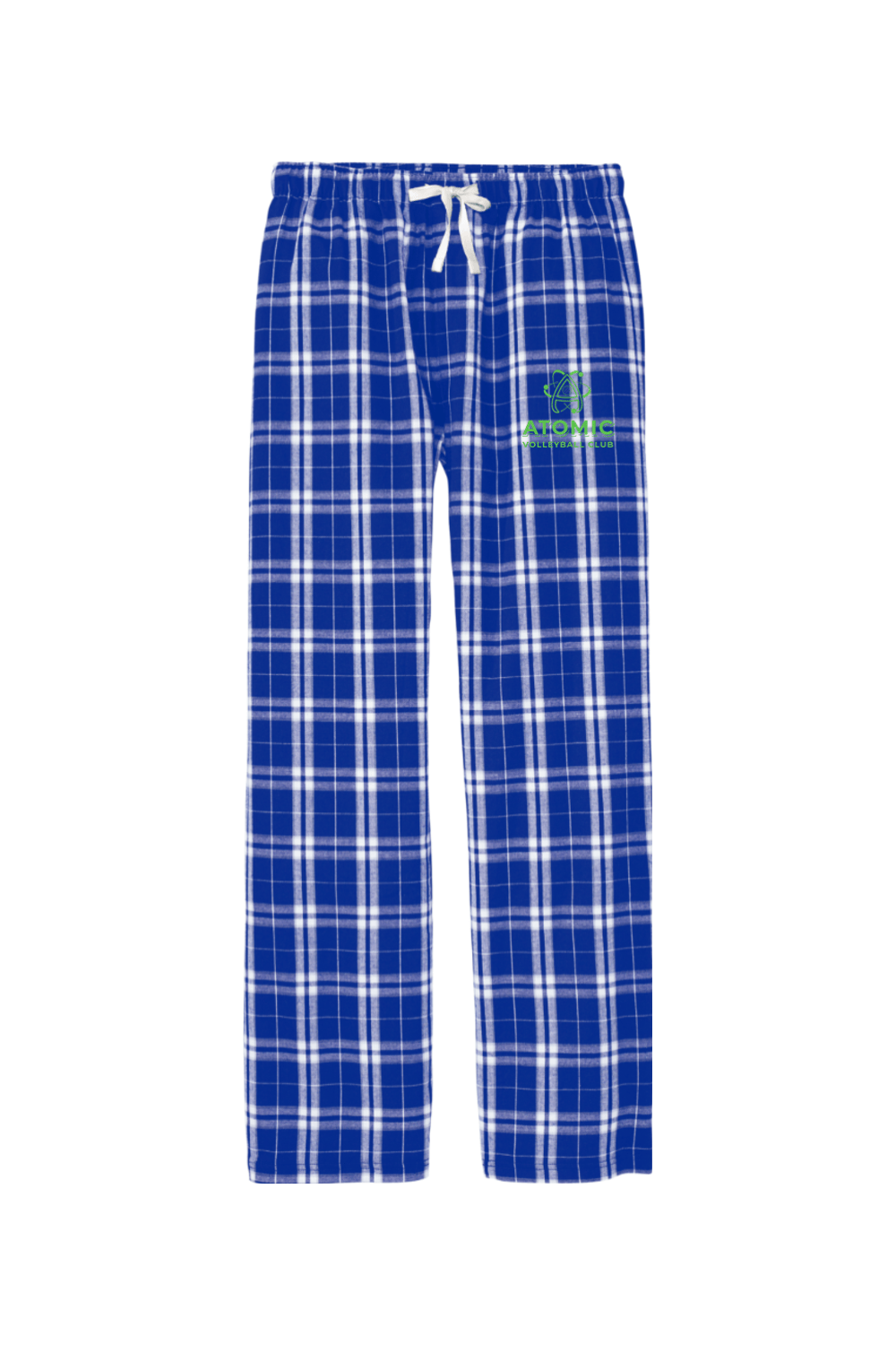 Atomic Volleyball Adult Men's Flannel Plaid Pants Signature Lacrosse