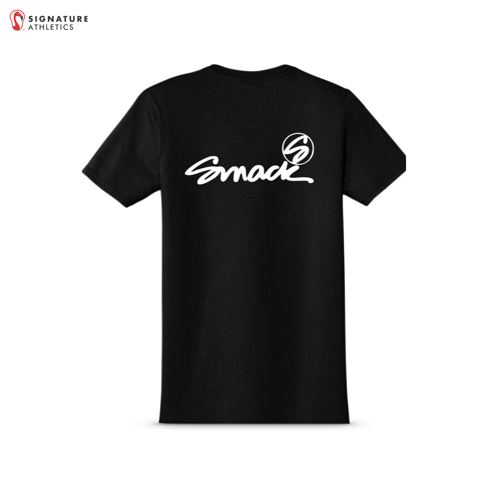 Atomic Volleyball Black Softstyle T-Shirt Signature Lacrosse