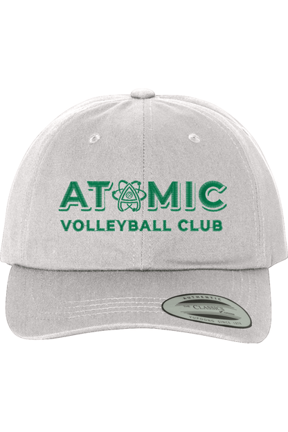Atomic Volleyball Embroidered Dad Hat Signature Lacrosse