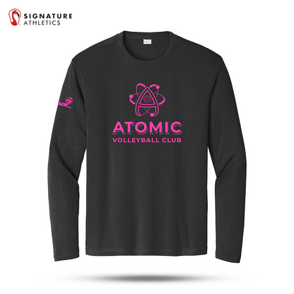Atomic Volleyball Long Sleeve PosiCharge Competitor Tee Signature Lacrosse